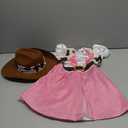 Morph Kids Cowgirl Costume Cute Girls Pink Western Rodeo Dress Up – Small (Age 3-5)
