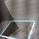 23" x 18" Vanity Mirror with Lights, Led Makeup Mirror, Lighted Makeup Mirror with 3 Color Dimmable Lights, Smart Touch Screen Control, Aluminum Metal Frame,USB Charging Port (White)