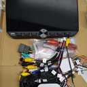 4+64G Android 15 Car Stereo with Wireless Carplay & Android Auto - 10 Inch Touchscreen Radio with EQ/DSP/5G WiFi/GPS Navigation/SWC + AHD Rear Camera