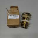 Brushed Gold Freestanding Bathtub Drain Stopper, Compatible with Freestanding Bathtub Drain Rough-in Kit