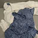 SIZGAROOT Colonial Costume Girls Pioneer Girl Costume Prairie Dress with Bonnet (White, M)
