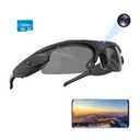 RERBO WiFi Camera Sunglasses, 4K Video Glasses HD 1080P with Polarized UV 400 Lens for Cycling, Camping, Driving,Traveling(Include 32GB Card)