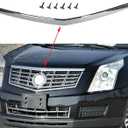 KARPAL Hood Molding Trim Moulding Chrome Compatible with 2010-2016 SRX 22774203 GM1235120