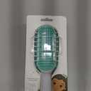 Frida Baby Detangling Hairbrush for Thick or Curly Hair, Toddler Hairbrush, Detangler Brush for Kids, WideTooth Comb & Bristle Combo, Loosens Knots Without Tears or Breakage, Wet or Dry Use, Teal