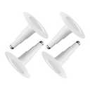 Jolux 4 Inch LED Can Lights Adjustable Recessed Retrofit Downlight, 8.5W=40W, 2700K Soft White, 500LM, Dimmable,ETL Damp Rated Replacement Recessed Lighting Install, Bevel Trim, E26 Base,4-Pack…