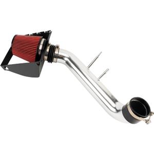 PHILTOP 3.25" Cold Air Intake Red Tube + Heat Shield Compatible With Ford Ford F150 2015-2020 V8 5.0L, Red