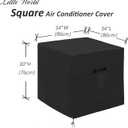 Air Conditioner Cover for Outside Unit, Heavy Duty Large Universal Veranda, Winter AC Cover for Standard American Furniture Central Outdoor 34 x 34 x 30 inch