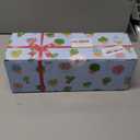 LamDawn Cute Ceramic Succulent Garden Pots, Planter with Drainage and Attached Saucer, Set of 5 - Plants Not Included (Vivid Colors)