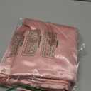 CozyLux Satin Sheets Queen Size Bed Set - 4 Piece Silky Queen Sheet Set, Luxury Dirty Pink Queen Sheets with Smooth and Soft Microfiber, Includes 1 Fitted Sheet, 1 Flat Sheet and 2 Pillowcases