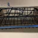 360° Rotating Corner Shower Caddy Tension Pole Organizer, Black, Rotation