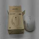 TECKNET Bluetooth Mouse, 4800 DPI Wireless Mouse, 2-Year Battery 6 Adjustable DPI, 6 Buttons Compatible with Laptop/Windows/Computer - White