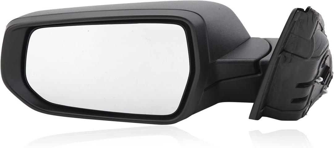 Driver Side View Mirror Compatible with Chevy Malibu 2016 2017 2018 2019 2020 2021 2022 Non Heated Without Signal Light Manual Folding LH