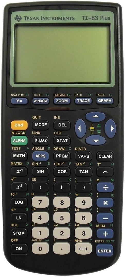 Texas Instruments TI-83 Plus Programmable Graphing Calculator