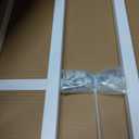 Fixed Window Safety Guard 14x 38 Adjustable Width Prevents Accidental Falls, Non-Egress, Tamper Resistant Screws Included, White, Single Pack