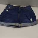 LookbookStore Jean Shorts Womens Stretchy High Waisted Ripped Denim Shorts with Pockets Trendy Distressed Cut Off Shorts Large