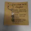 Keychain For Coworker, Teacher, Nurse, Friend, Senior, Retirement Gift For Woman, Farewell, Going Away, New Job Key Chains, Last Minute Stocking Stuffers, Valentine Day Self Care Gifts (For Your Next Chapter)