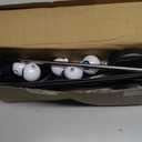 JOYIN Halloween Decorations Outdoor Solar Scary Eyeball Lights, 4 Pcs 24LEDs Green Pathway Yard Stakes, Waterproof Firefly Lights for Halloween Graveyard Yard Garden Patio Walkway Party