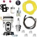 130BT Carburetor for Husq 130 BT 530BT RedMax EBZ3050RH EBZ3000RHCA Backpack Blower Parts 511354201 CHTZ2401 HTZ2401 CHTZ2460 HTZ2460 965102204 WYA-73A Carb Tune-Up Kit
