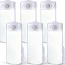 6 Pack LED Power Failure Light, 4 in 1 Rechargeable Plug in Flashlights with Motion Detection, LED Emergency Lights for Home Power Failure Black Outs Hurricane Supplies