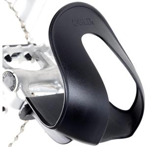 Delta Cycle Foot Fenders Bicycle Toe Clips and HexAir Racing Peloton Seat Cushion Bundle
