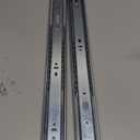 LONTAN 16 Inch Soft Close Drawer Slides 1 Pair Side Mount Heavy Duty Cabinet Drawer Glides Ball Bearing Full Extension Kitchen Cabinet Rails 100 LB Capacity