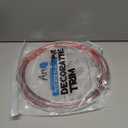 Art3d 20ft Outside Vinyl Corner Trim Peel and Stick for Tile and Wall Edges, Furniture Decoration Stainless Steel