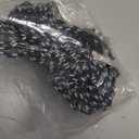 Black and White Rope 90in Long 2 Pack