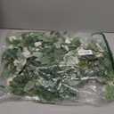 Ling's Moment 2pcs Wedding Flowers Garland Artificial Floral Swag Arch Decorations Rose Greenery Arrangements White & Sage Ceremony Reception Garden Easel Wall Entryway Outdoor board(NOT Include Sign)