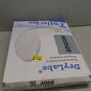 Elongated Toilet Seat 18.5" - Soft Close, Durable PP Toilet Seat, Easy Installation & Removal, Fits Most Toilet Bowls