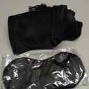 Stuffable Neck Pillow Travel Storage Bag for Airplanes with Clothes, No Extra Baggage Fees, Fits 3+ Days of Travel Essentials, No Filler (Black)