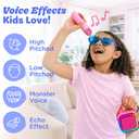 Move2Play, Karaoke Machine for Kids | Includes 20+ Kid Songs | 2 Microphones | Connect with Bluetooth | 3, 4, 5, 6, 7+ Year Old Gift | Toy for Girls, Boys, & Toddler | Birthday Present