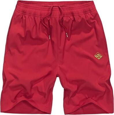 Vcansion Men's Outdoor Lightweight Hiking Shorts Quick Dry Sports Casual Shorts Skateboard Shorts Swimming Shorts Size 37-38