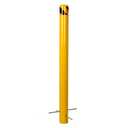 lukar Steel Bollard Post,58’’High 4-1/2’’ OD Safety Bollard