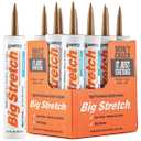 Sashco - BIG-P-WT-12 Big Stretch Acrylic Latex High Performance Caulking Sealant, 10.5 Ounce Cartridge, Woodtone (Pack of 12)