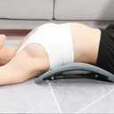 Back Massager-Back Stretcher for Relieving Back Pain, Adjustable Back Massage Board, Used for Spinal Decompression and Back clamp Pain Relief Device, Suitable for Home and Office use.