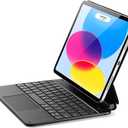 ESR iPad 11th(A16, 2025)/10th Gen Case with Keyboard, Magic Keyboard Case with Backlit Keys, Easy-Set Floating Cantilever Stand, Precision Multi-Touch Trackpad, Black