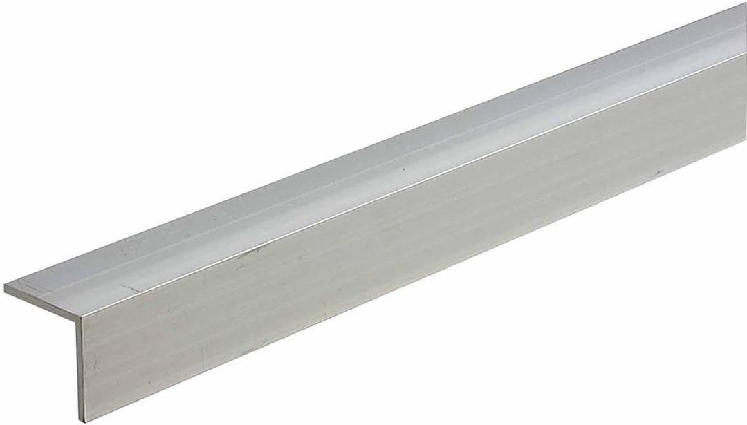 M-D Building Products 59279 1-1/2 in. x 1-1/2 in. x 1/8 in. x 96 in. Mill Aluminum Angle Shape