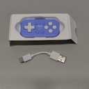 8Bitdo Micro Bluetooth Gamepad Pocket-sized Mini Controller for Switch, Android, and Raspberry Pi, Supports Keyboard Mode (Blue)