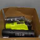 21V Leaf Blower Cordless, Electric Snow Blowers with 2X 4.0Ah Battery, Lightweight Blower with Turbo Button, Variable Speed Dial, and Cruise Control for Sidewalks, Garages, Yards & Patios 