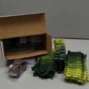 Dinosaur Toys for Kids 3-5, Glow in The Dark Flexible Train Track Playset, 2 Dinosaur Car for 3 4 5 6 7 Year & Up Old Boys & Girls Best Gift