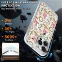 DAIZAG Magnetic Case for iPhone 13 Pro Max,Western Cowgirl Deer Head Design On Clear Base,Compatible with MagSafe | Shockproof Military-Grade Protection, Slim Cover Case for Men Boys Woman Girls