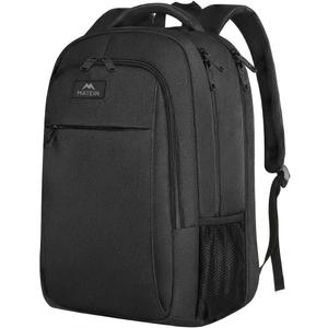 MATEIN Extra Large Travel Backpack, TSA Friendly 18.4 Inch Laptop Backpack, Anti Theft Flight Approved Business Work College Computer Backpack Big Bag for Women Men, Black