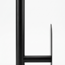 Matte Black Toilet Paper Roll Holders Wall Mounted