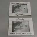 Family 4x6 Picture Frame, Families Wooden Picture Frame, Unique Gifts for Families, Family Thankful for Ever Moment Together Decorative Photo Frames for Table Desk Decor