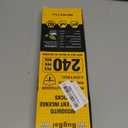 BugBai Mosquito Repellent Outdoor Patio, 240 PCS Natural Plant-Based Citronella Oil Incense Sticks Indoor Home Pet Family Safe, DEET Free Bug Insect Control Repellent for Yard Garden Camping Fishing (240 Count (Pack of 1), Green)