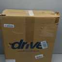 Drive Medical 2-in-1 Raised Toilet Seat with Removable Padded Arms