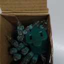 Clear Warm White Christmas Tree Lights - 6.3 ft String of 35 Incandescent Mini Bulbs Multifunctional Lighting Modes, for Decorative, Bedroom, Outdoor, Xmas Twinkle Lights with Green Wire Total 6.6 ft