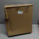 Cesun Bathroom Trash Can with Lid, 5 Gallon Motion Sensor Trash Can, Small Automatic Garbage Can, Touchless Smart Plastic Slim Wastebasket for Bedroom, Office, rv, Living Room, Brown