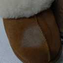 WaySoft Women's Genuine Australian Sheepskin Slippers, 100% Shearling, 8mm Memory-Foam, Hard Bottom Slipper (7)