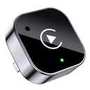 WDZWFHK Wireless CarPlay Adapter & Android Auto Dongle, Fast Auto-Connect, Compact Plug & Play Wireless CarPlay Converter for iPhone & Android, USB/USB-C, No Delay, Seamless Reconnection (Black)